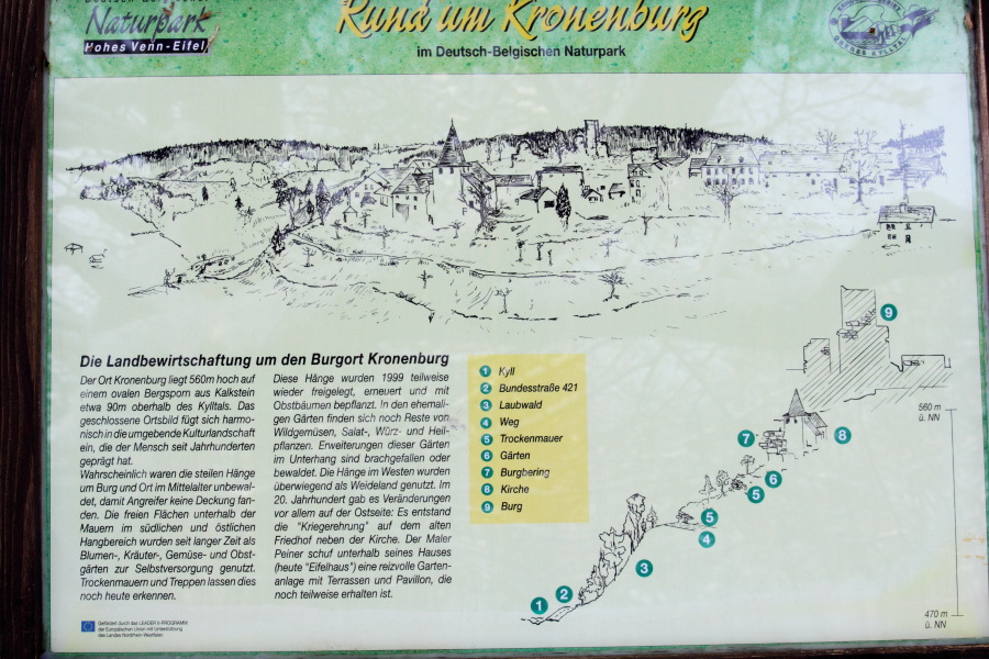 Lokation: Deutschland | Rheinland-Pfalz | Kerschenbach | Kronenburg Kategorien: Tafel, Datum: 07.02.2015