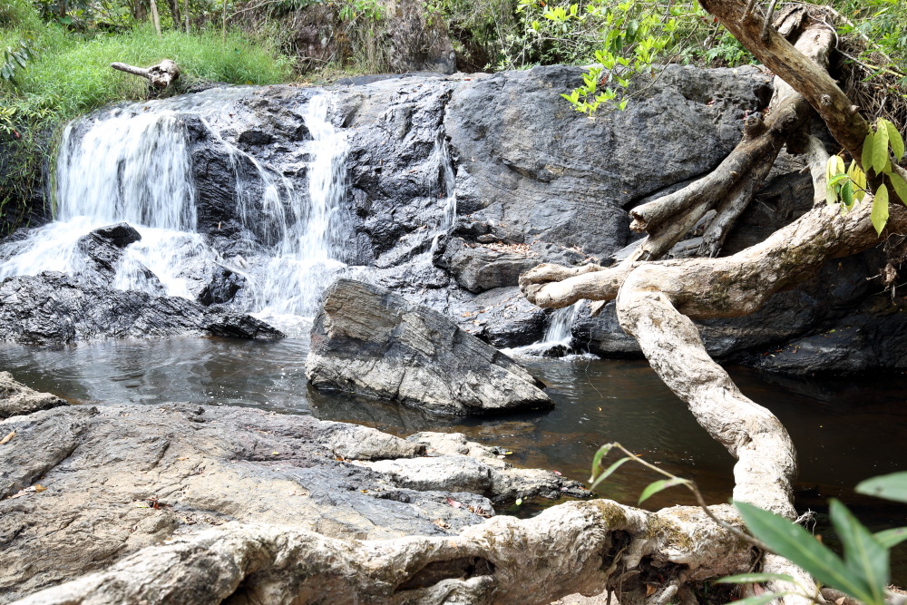 Lokation: Ban Phak Pa Mai, Nakhon Ratchasima, Thailand, Kategorien: Wasserfall, Datum: 02.02.2016