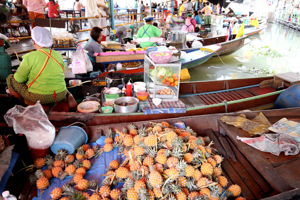 Lokation: Thailand | Phranakhon Si Ayutthaya | Pharnakhon Si Ayutthaya | Ban Wat Lot Chong Kategorien: Markt, Datum: 06.02.2016