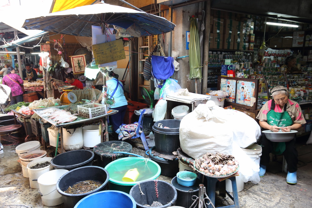 Lokation: Thailand | Chiang Mai | Muang Chiang Mai | Sri Phum Kategorien: Markt, Datum: 19.02.2016
