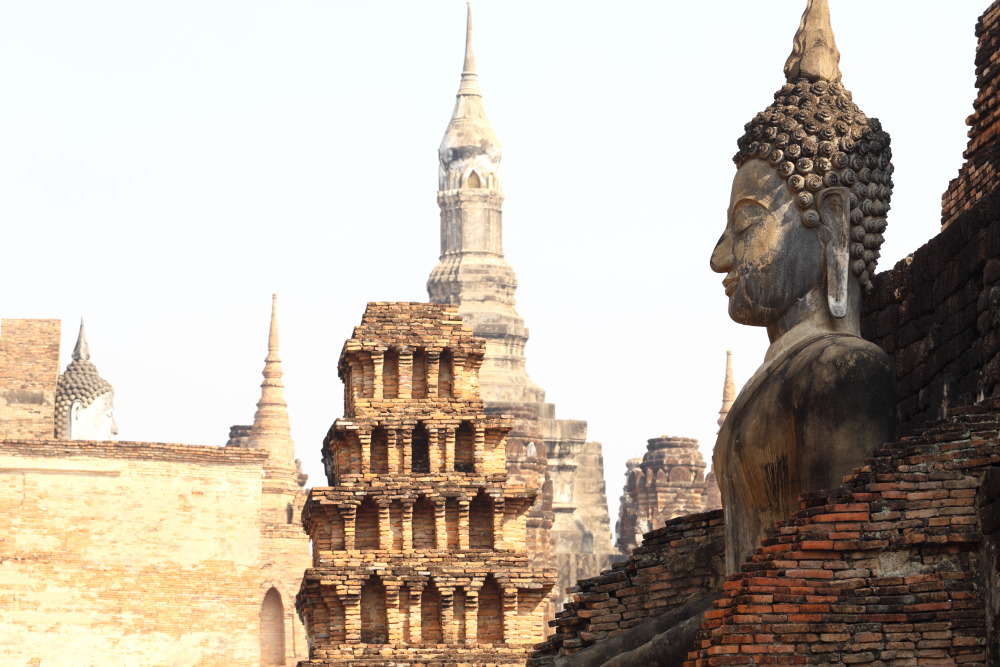 Lokation: Thailand | Sukhothai | Ban Dan Lan Hoi | Ban Mueang Kao Kategorien: Buddha, Datum: 14.02.2016