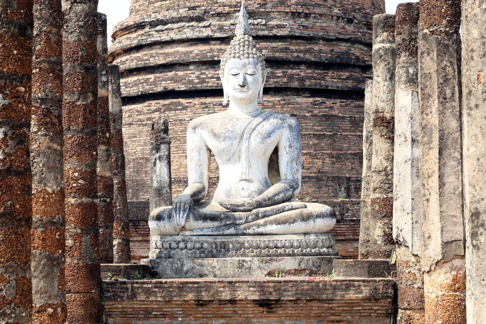 Lokation: Thailand | Sukhothai | Ban Dan Lan Hoi | Ban Mueang Kao Kategorien: Buddha, Datum: 14.02.2016
