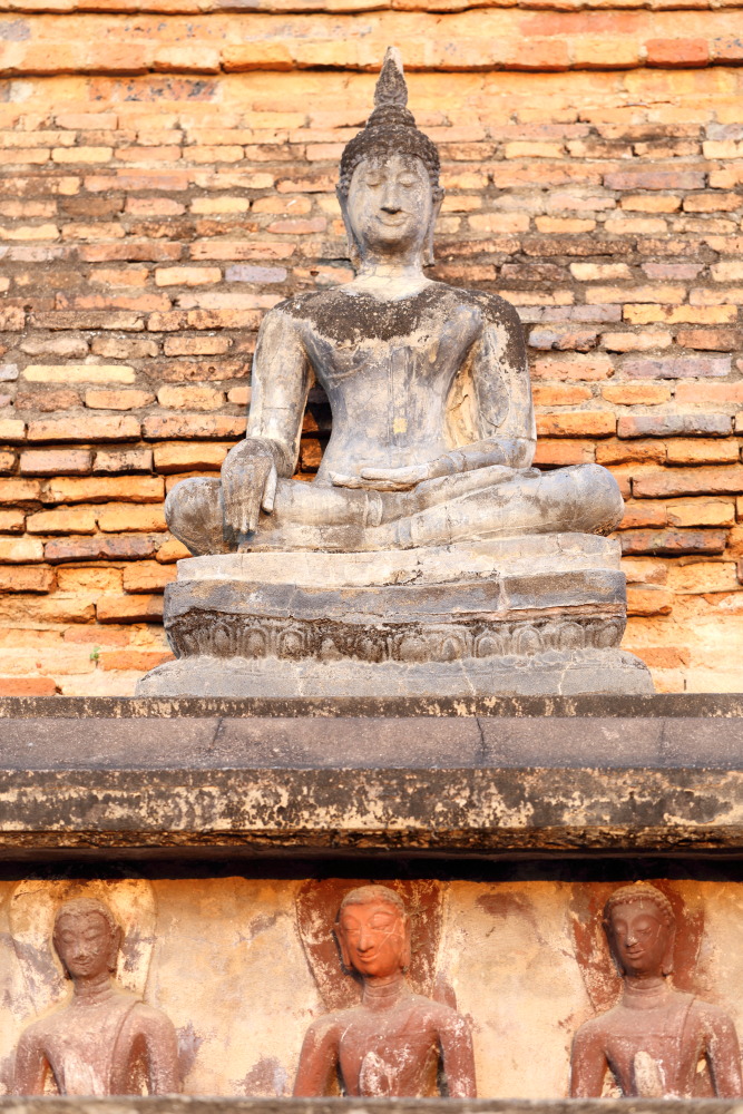 Lokation: Thailand | Sukhothai | Ban Dan Lan Hoi | Ban Mueang Kao Kategorien: Buddha, Datum: 14.02.2016