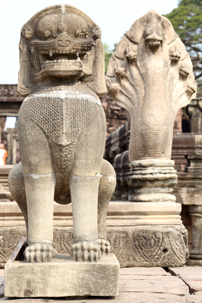 Lokation: Thailand | Nakhon Ratchasima | Phimai | Phimai Kategorien: Skulptur, Datum: 24.02.2016