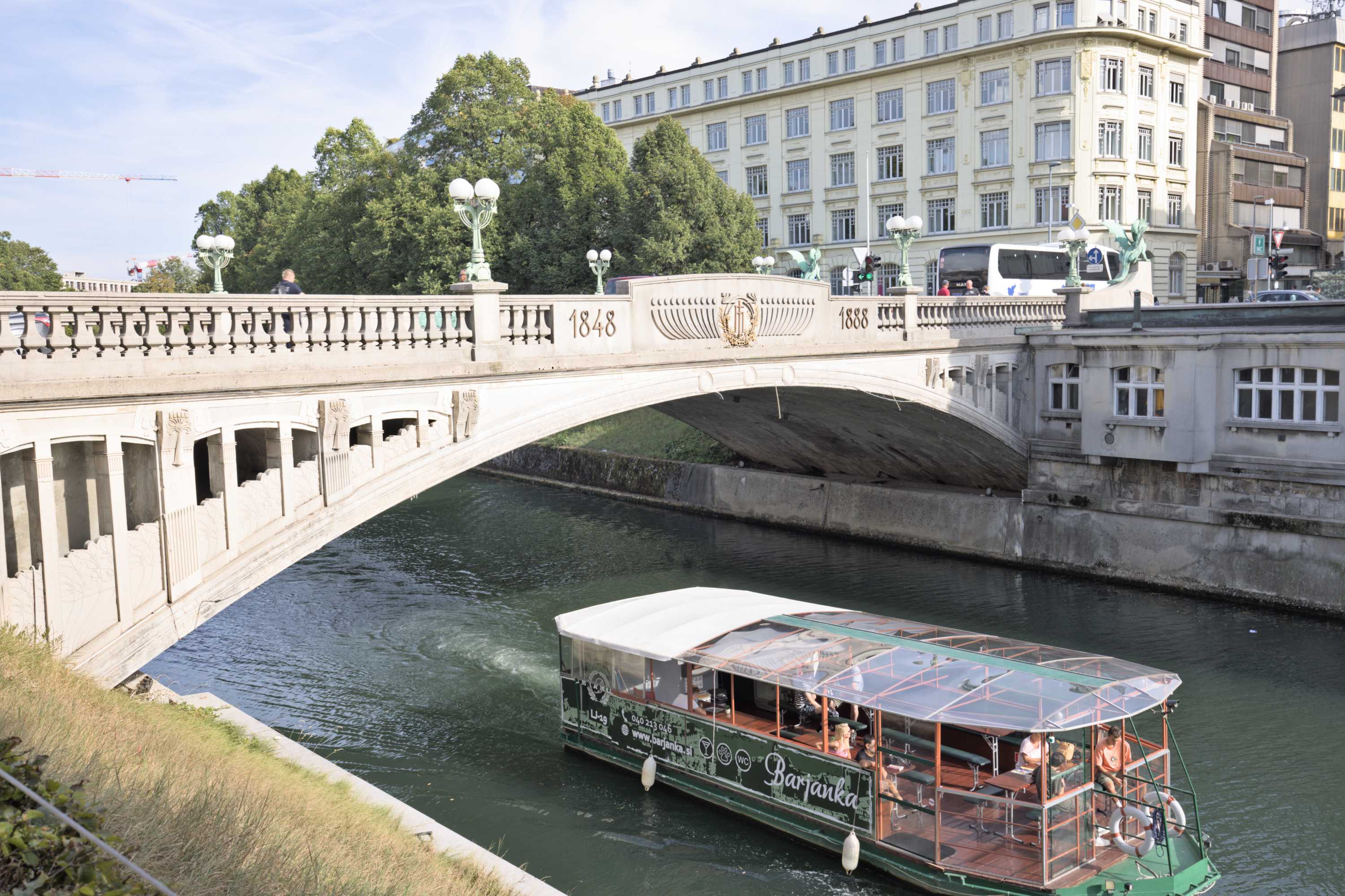 Lokation: Slowenien | Westslowenien | Zentralslowenien | Ljubljana Kategorien: Brücke, Datum: 07.09.2022