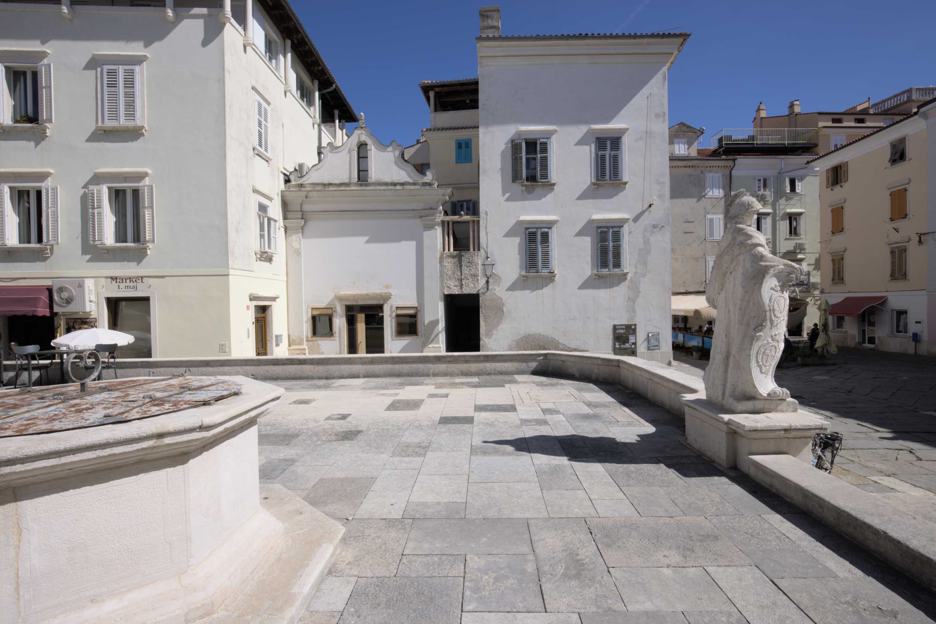 Lokation: Slowenien | Westslowenien | Küsten- und Karstgebiet | Piran Kategorien: Stadt, Brunnen, Datum: 18.09.2022